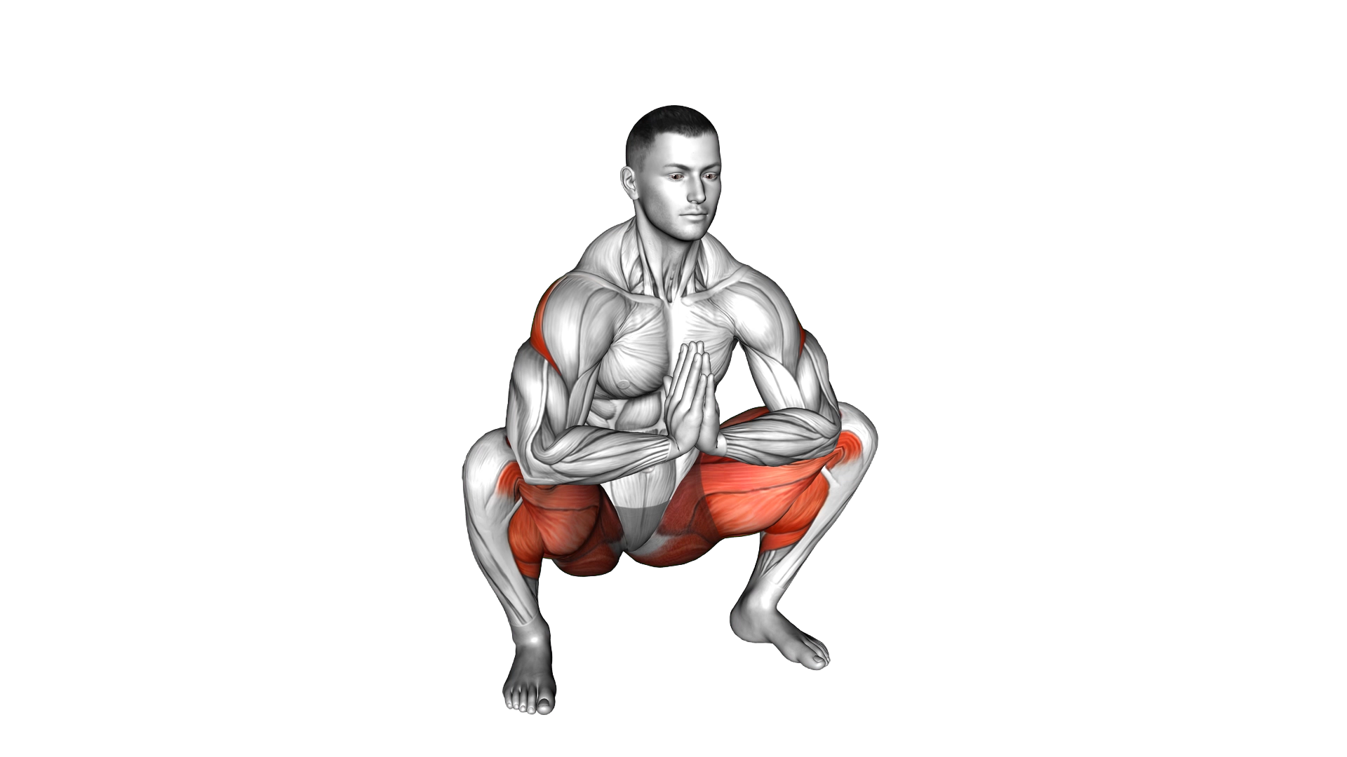 Namaskarasana Yoga Pose exercise demonstration