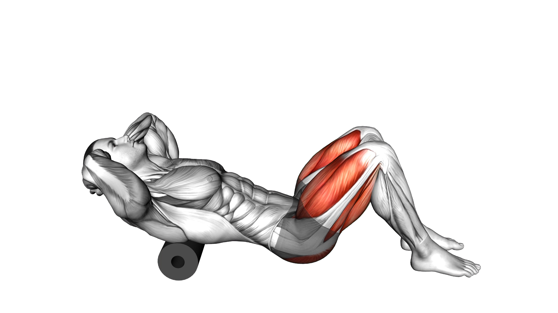 Roll Hip Thrust exercise demonstration
