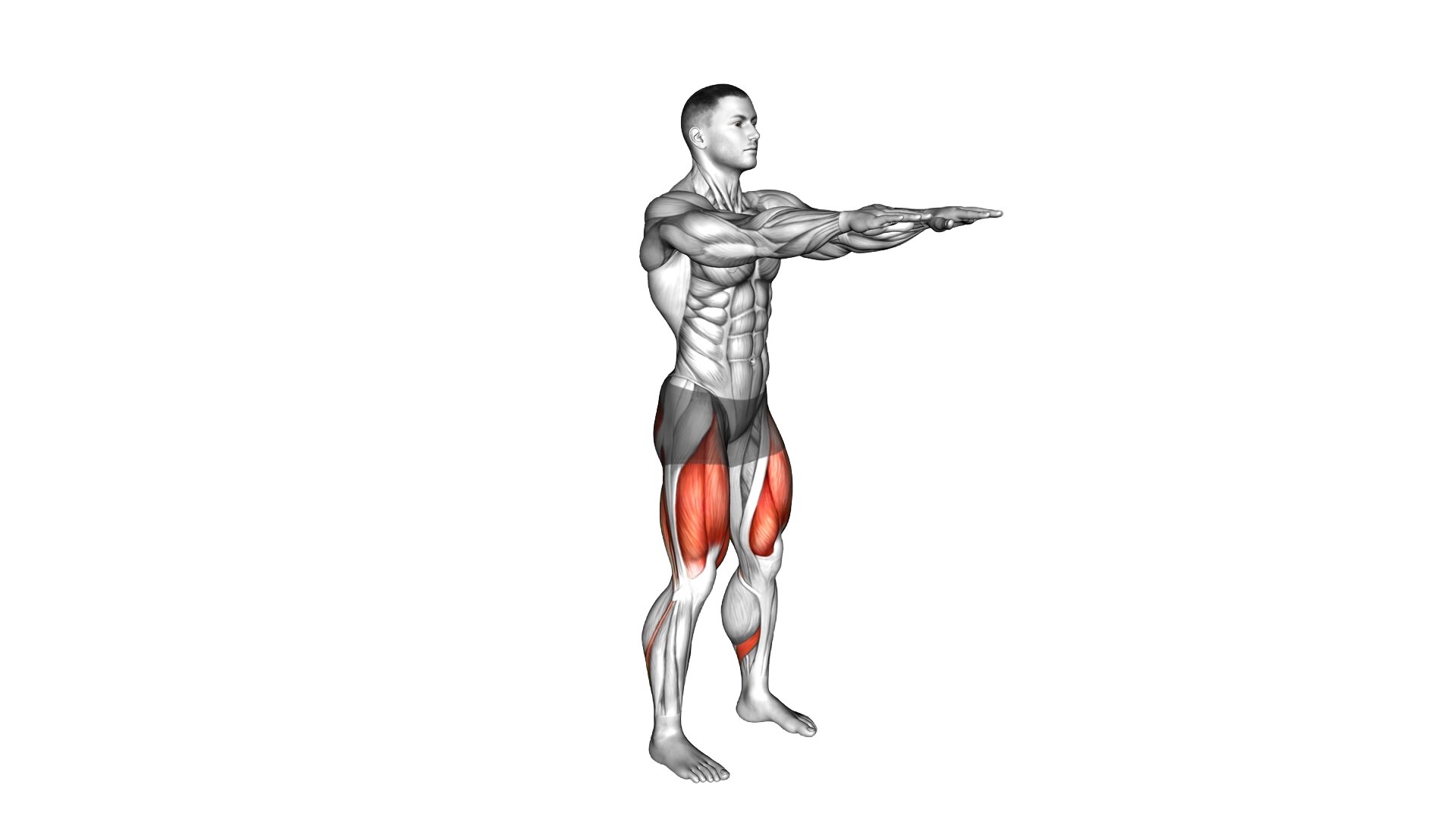 Bodyweight Slow To Explosive Squats exercise demonstration