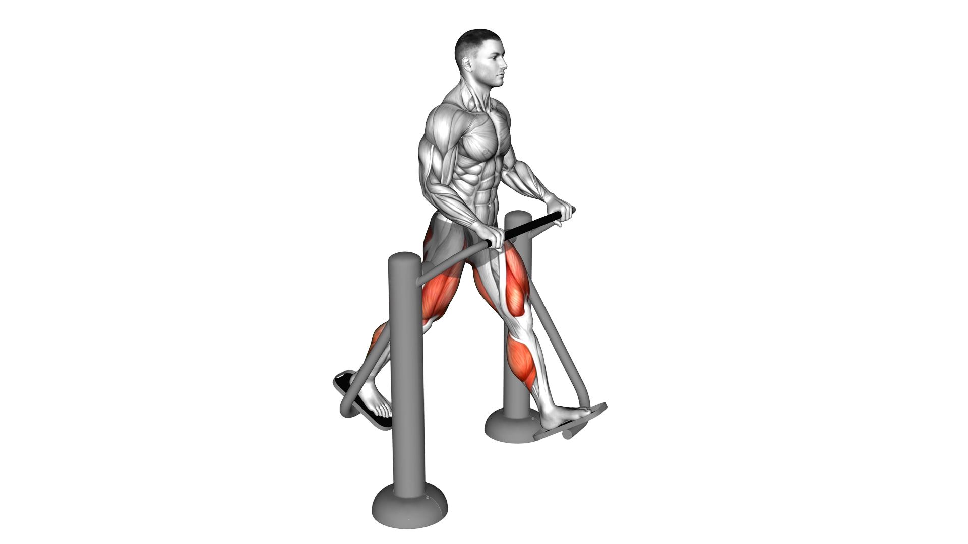 Lever Outdoor Air Walking exercise demonstration