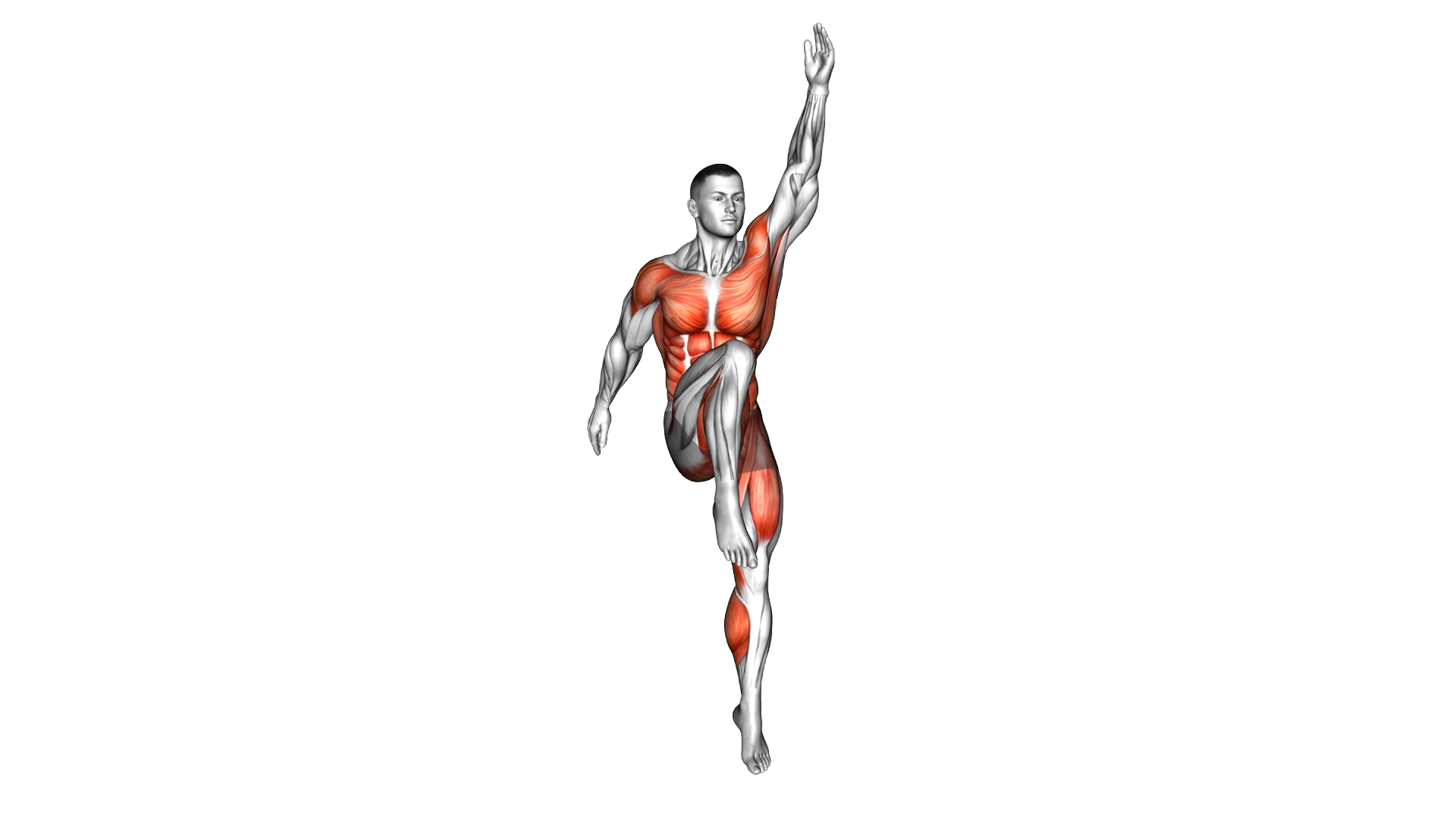 Jumping Air Bike Arm Swing exercise demonstration