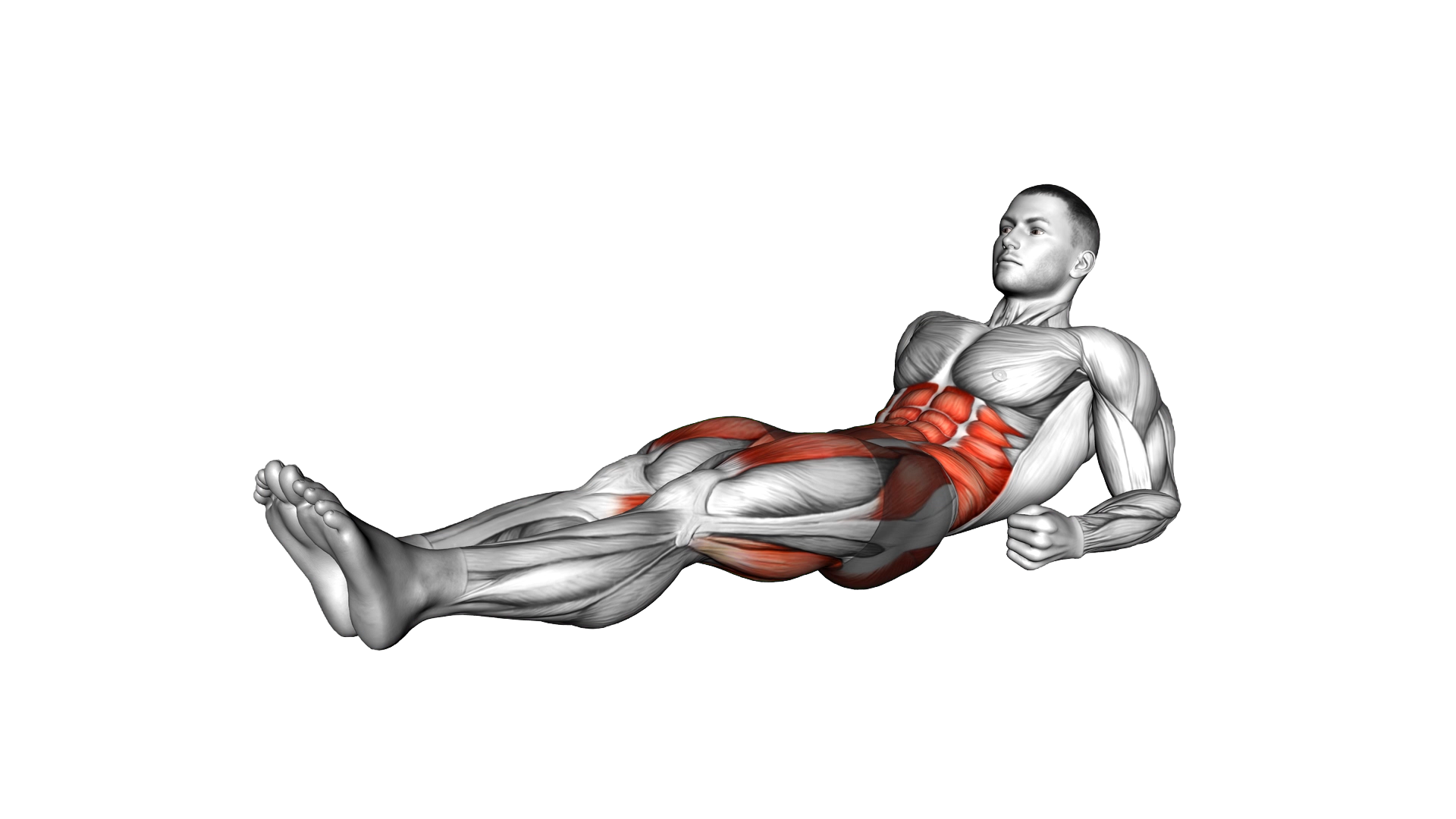 Half Seated Leg Circle exercise demonstration