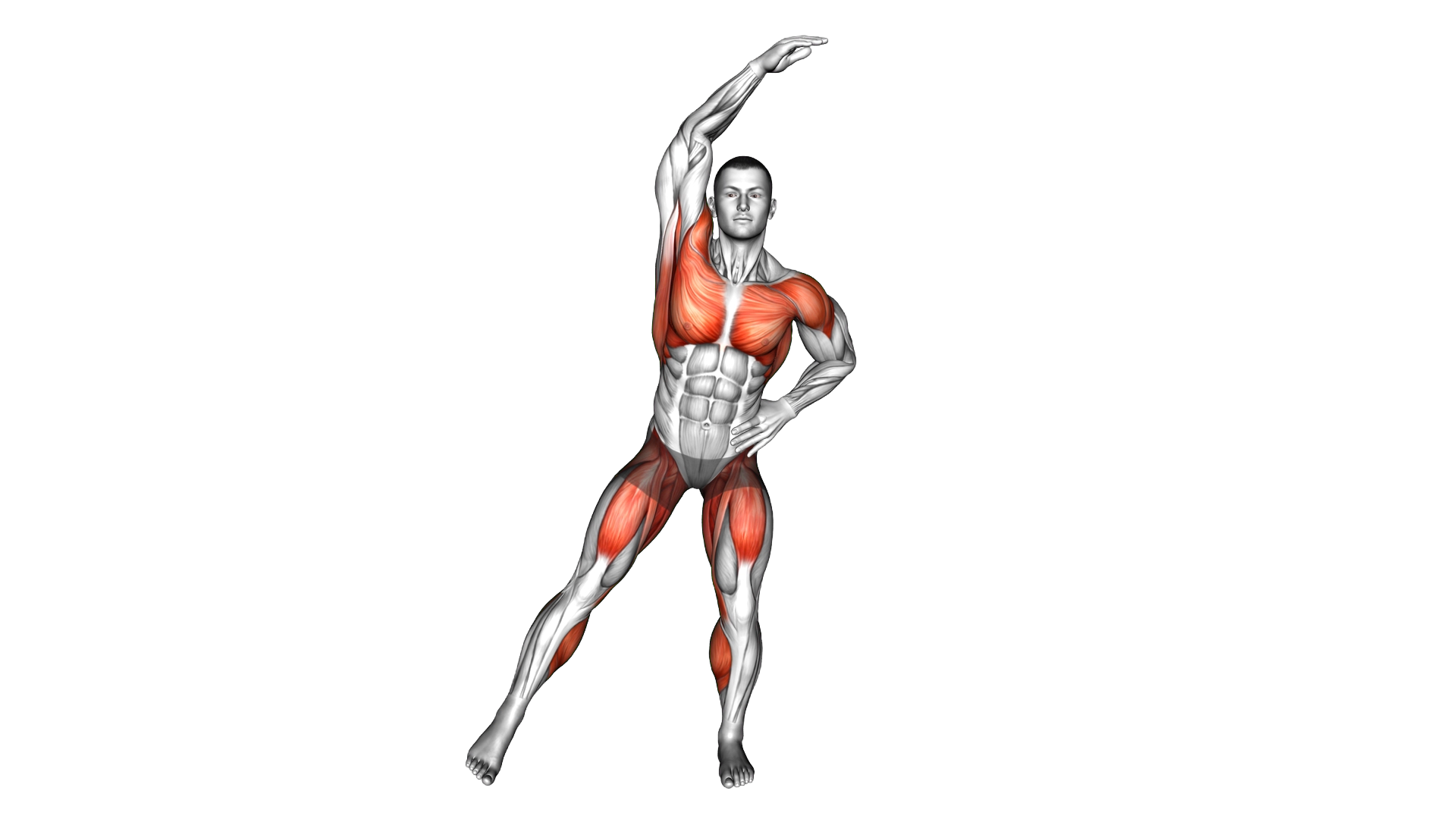 Side Step Overhead Swing exercise demonstration
