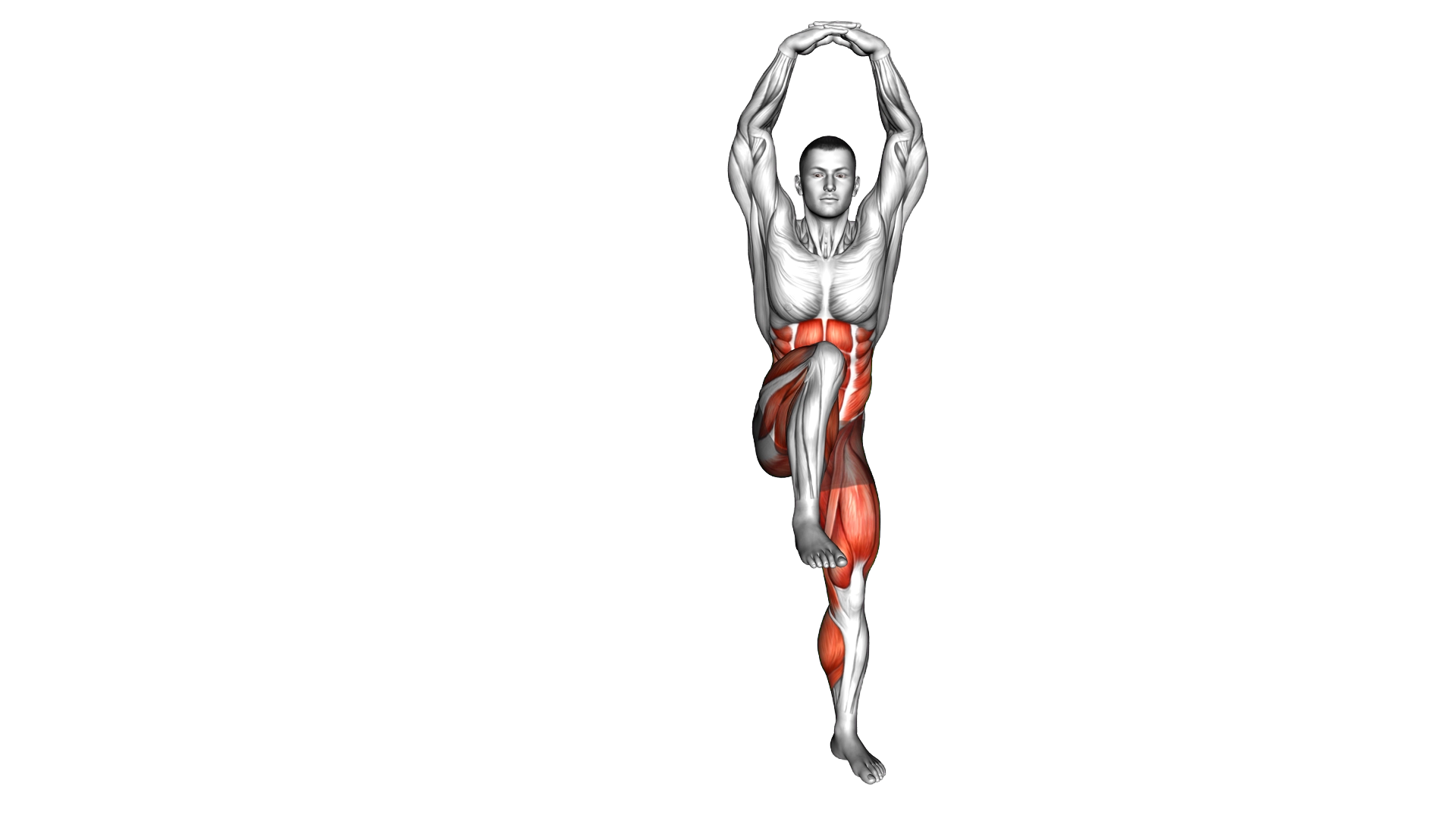 Hands Up Knee Up exercise demonstration