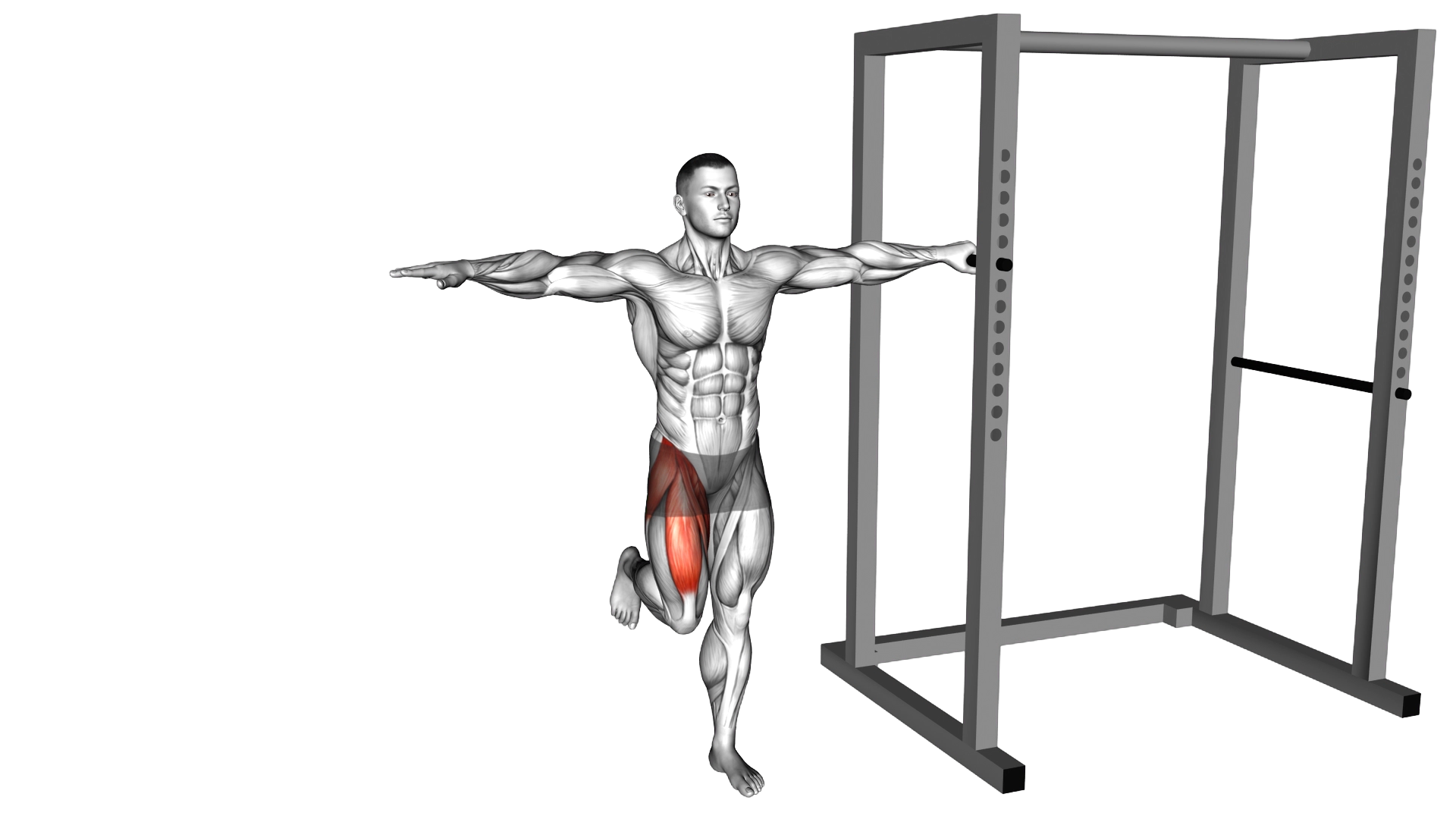 Standing Hip Controlled Articular Rotation exercise demonstration