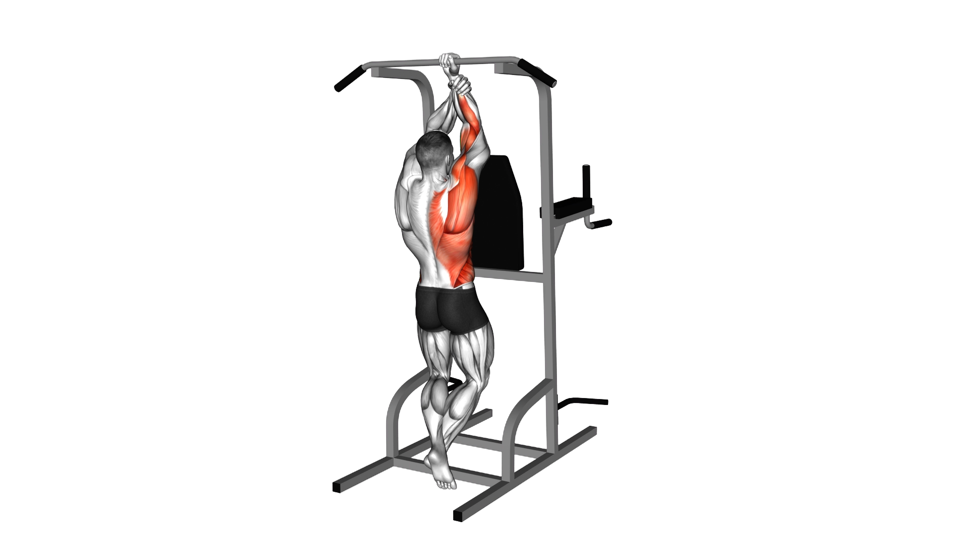 Uneven Pull up exercise thumbnail
