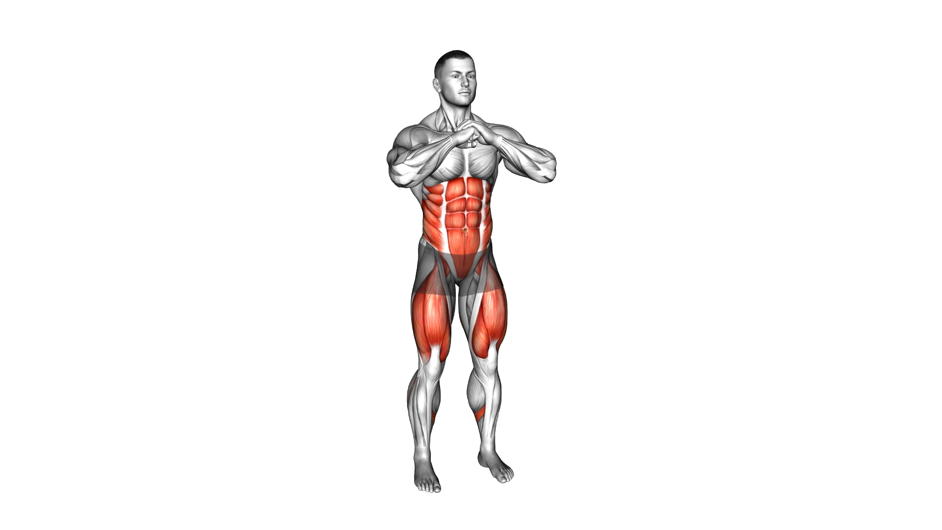 Standing Turn and Knee Raise exercise demonstration