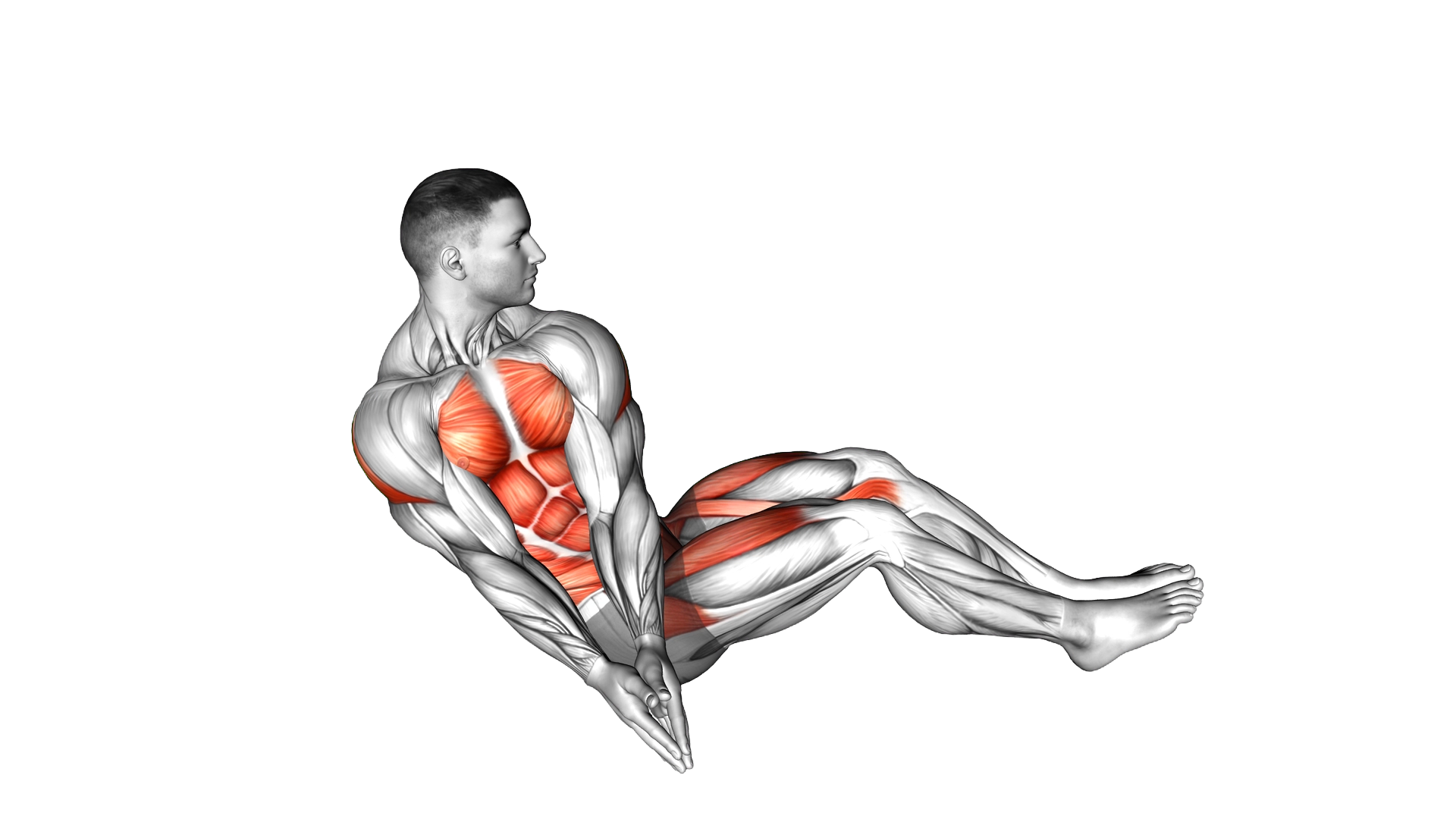 Russian Twist Chop exercise demonstration