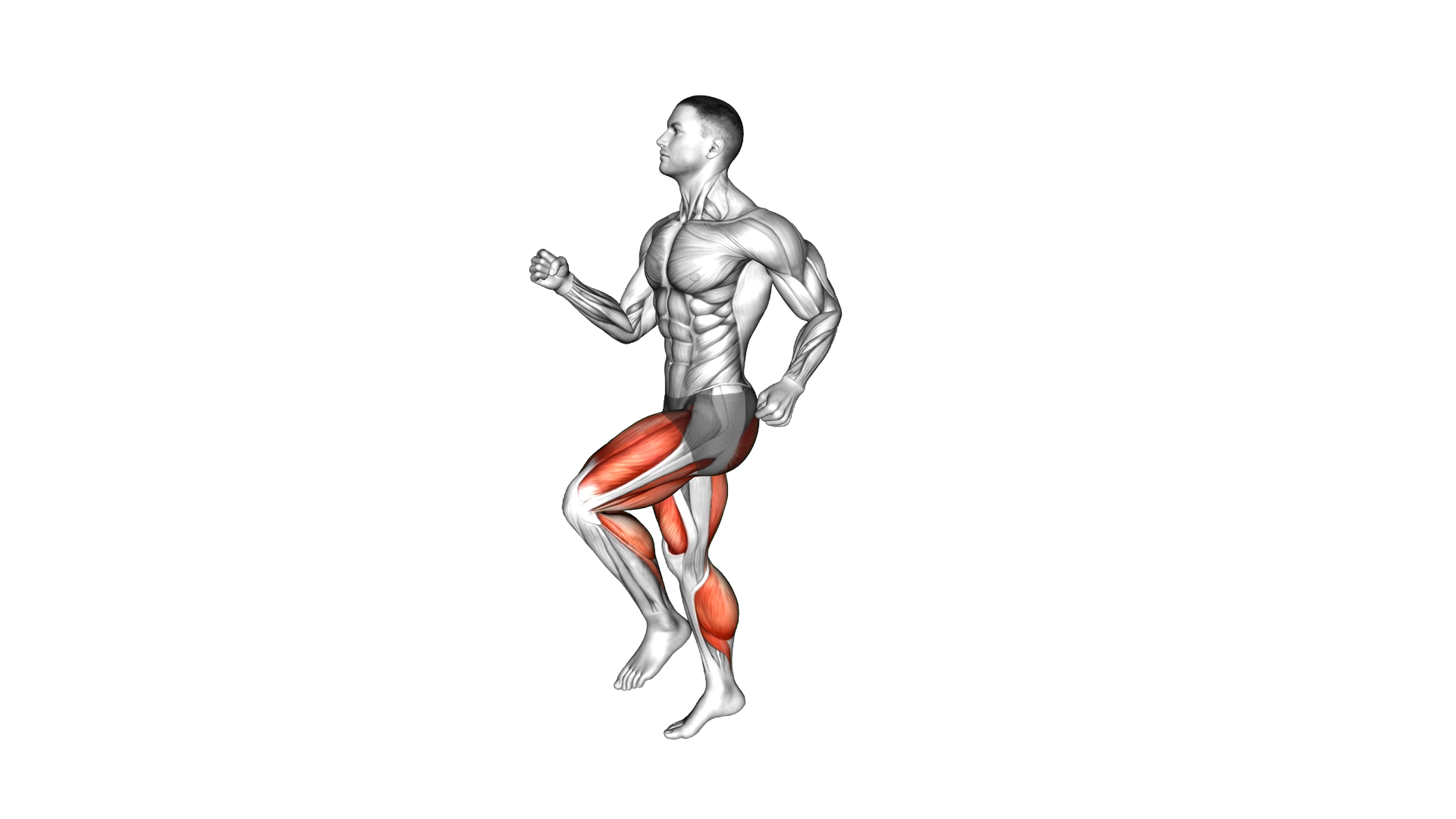 Backward Run exercise demonstration