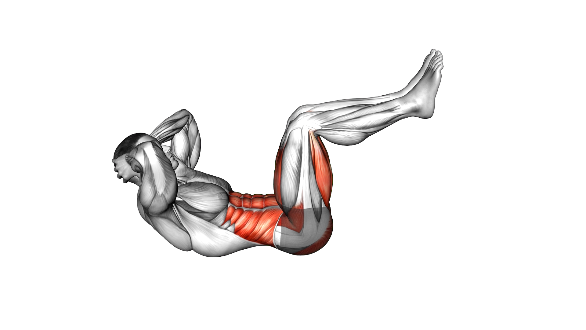 Lying Single to Double Toe Tap exercise demonstration