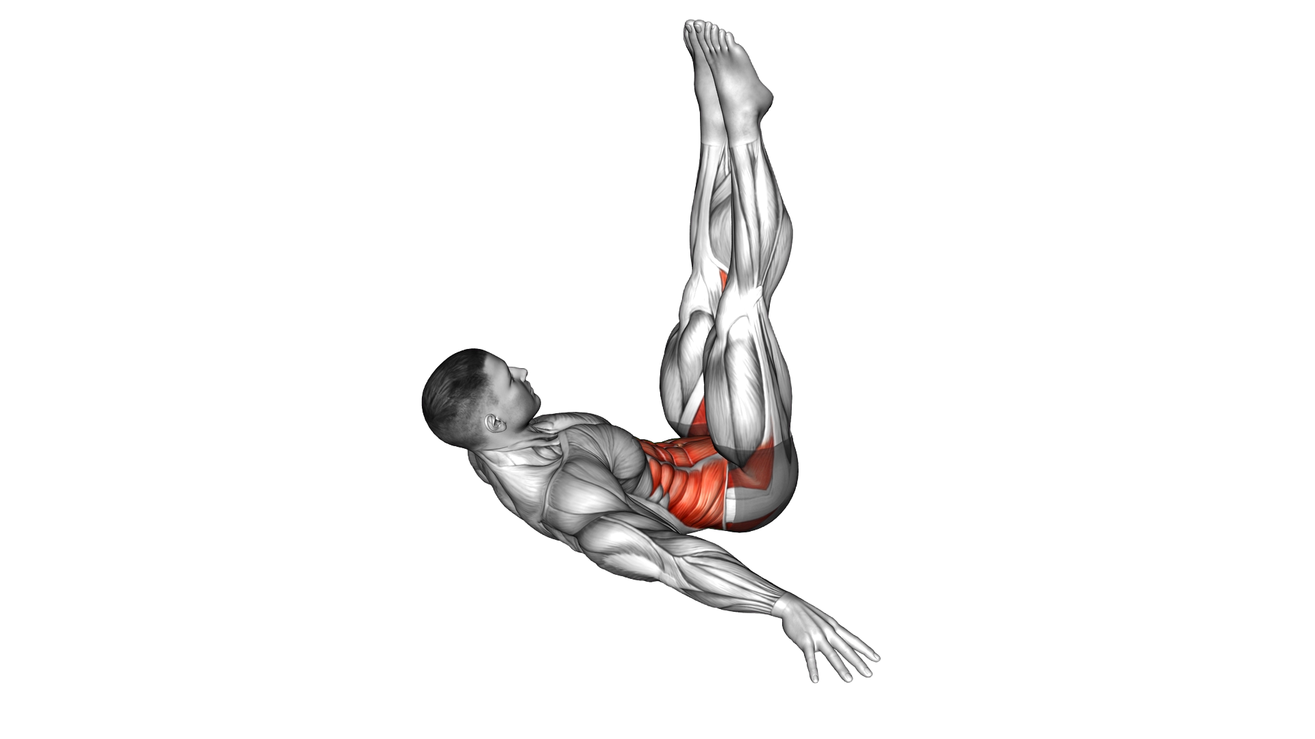 Lying Raised Shoulders Windshield Wiper exercise demonstration