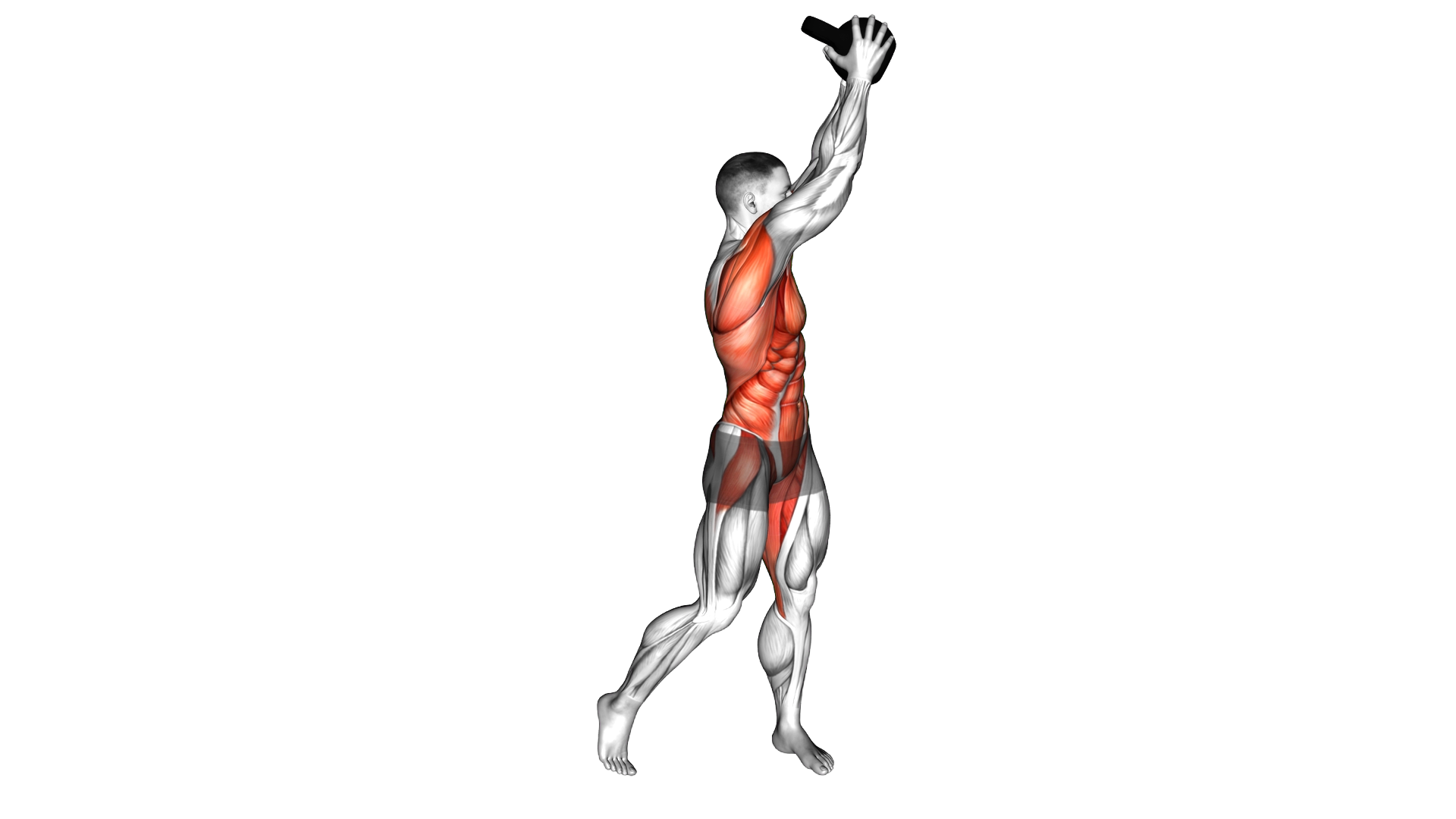 Kettlebell Wood Chop exercise demonstration