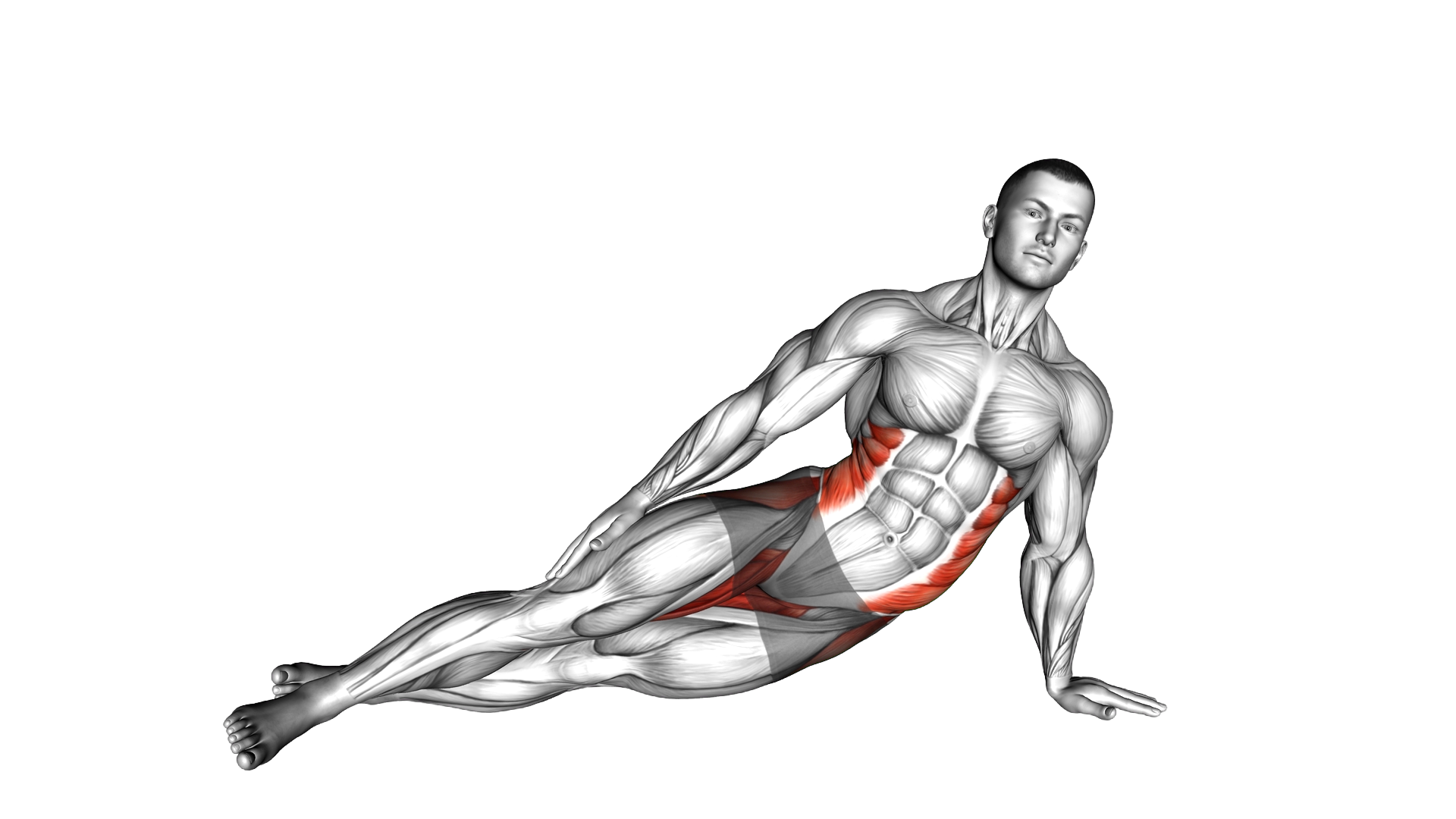 Straight Arm Side Plank exercise demonstration