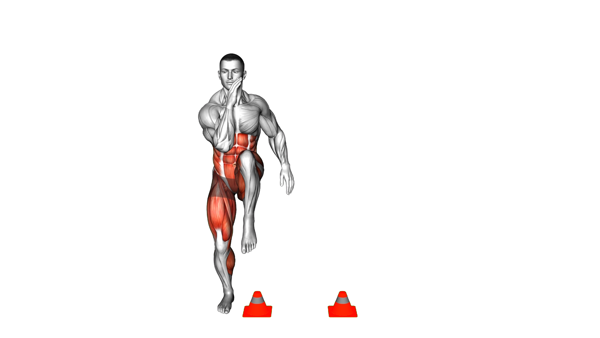 Sideward Shuffle exercise demonstration