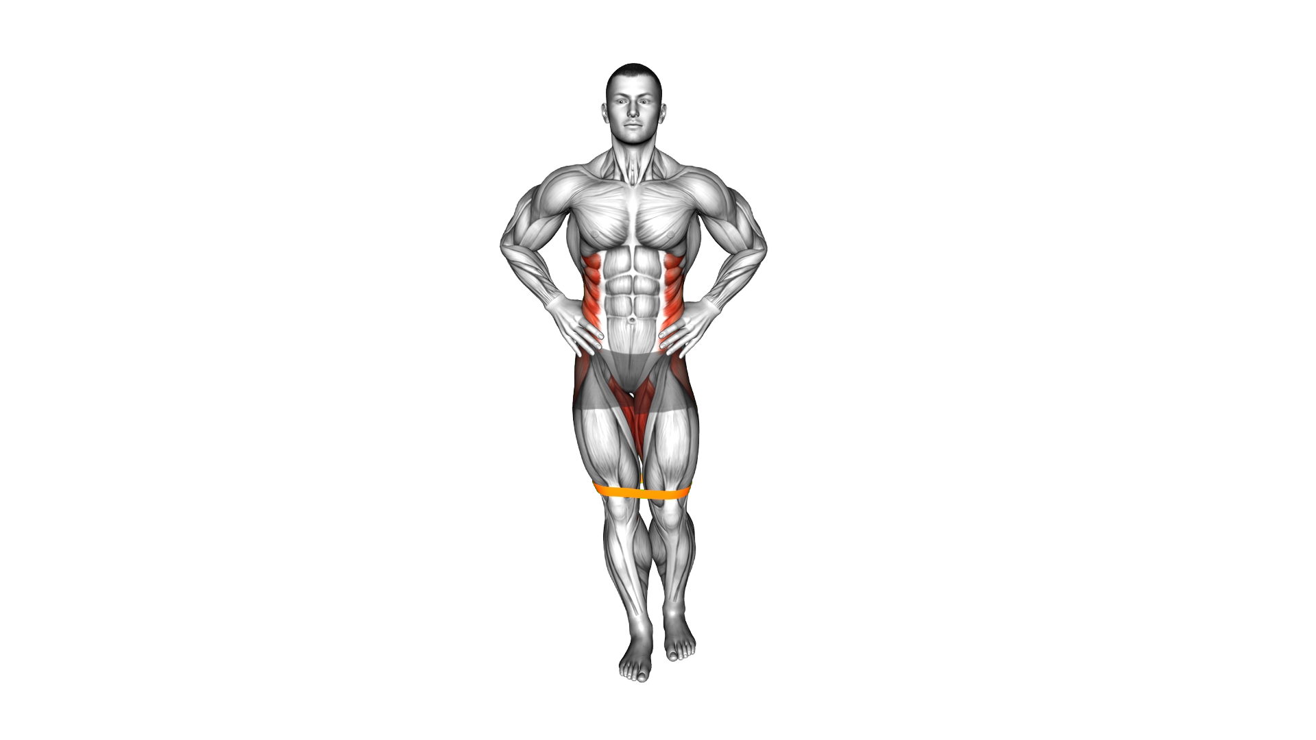 Resistance Band Standing Balance Hip Abduction (ma exercise demonstration