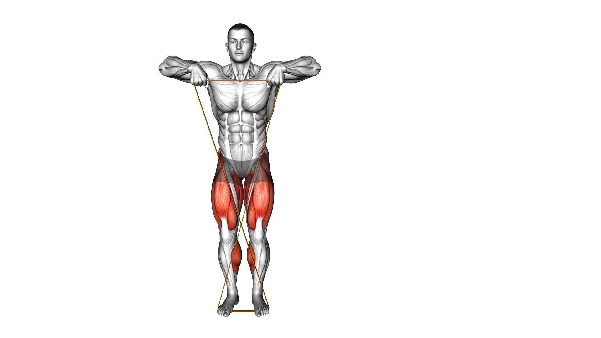 Resistance Band X Side Walk exercise demonstration