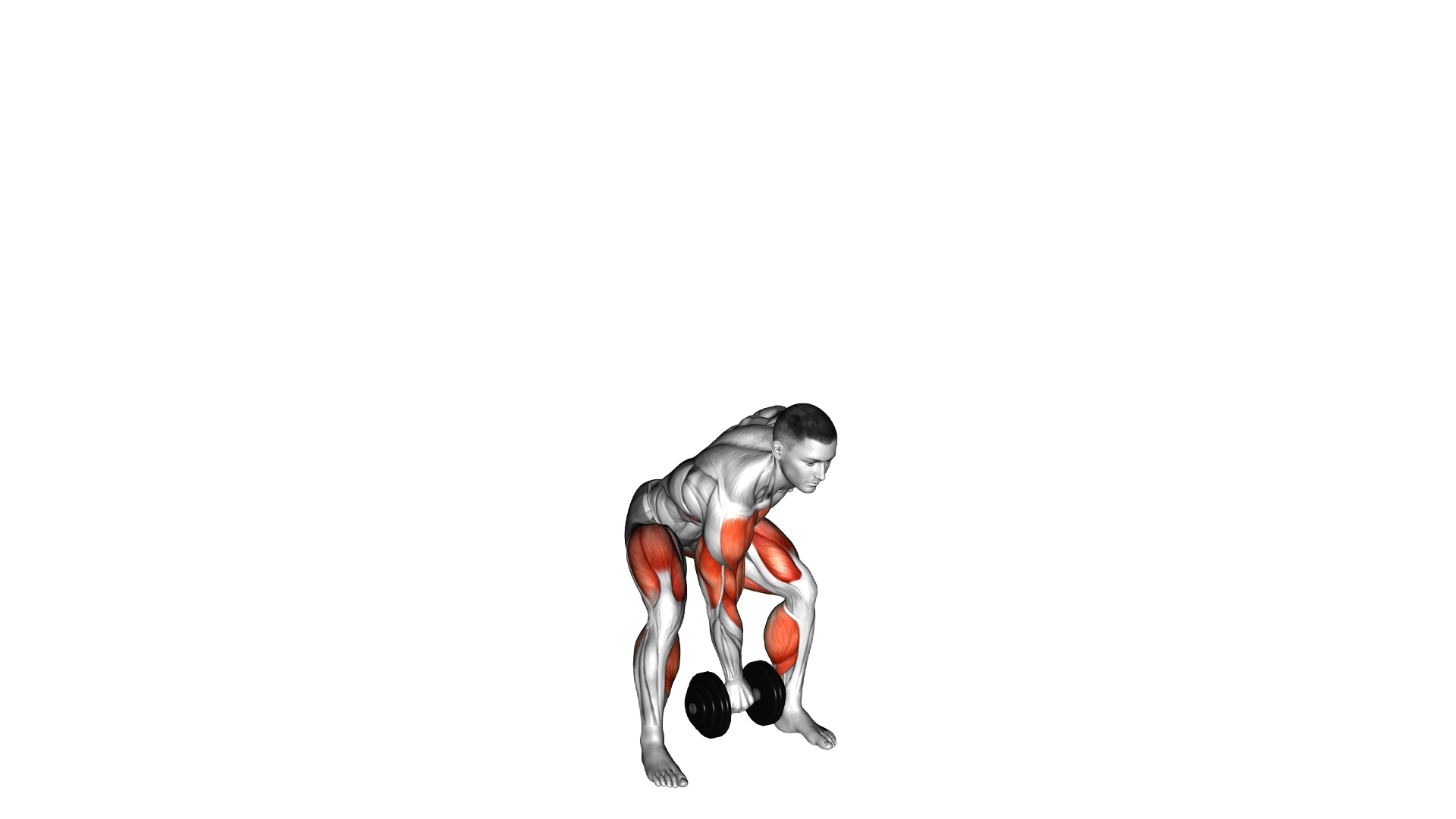 Dumbbell Single Arm Clean and Press exercise demonstration
