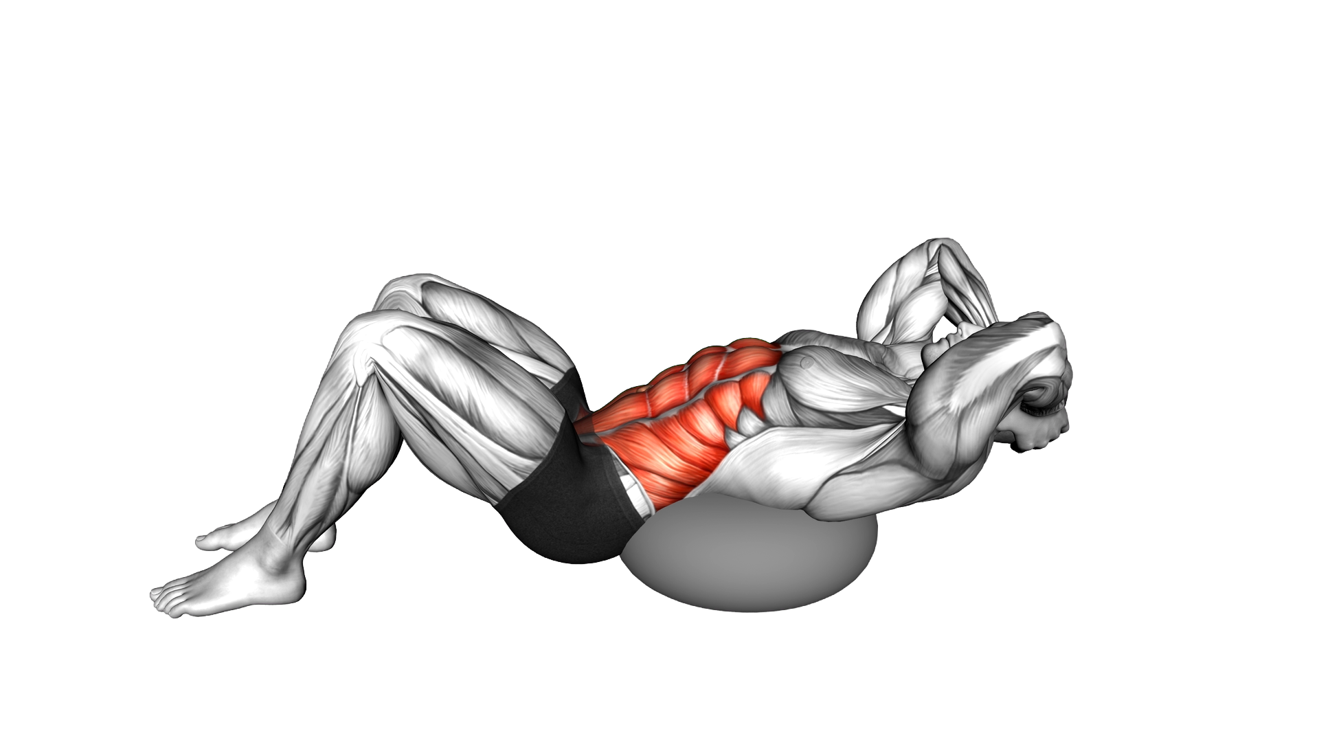 Air Pillow Crunch exercise demonstration