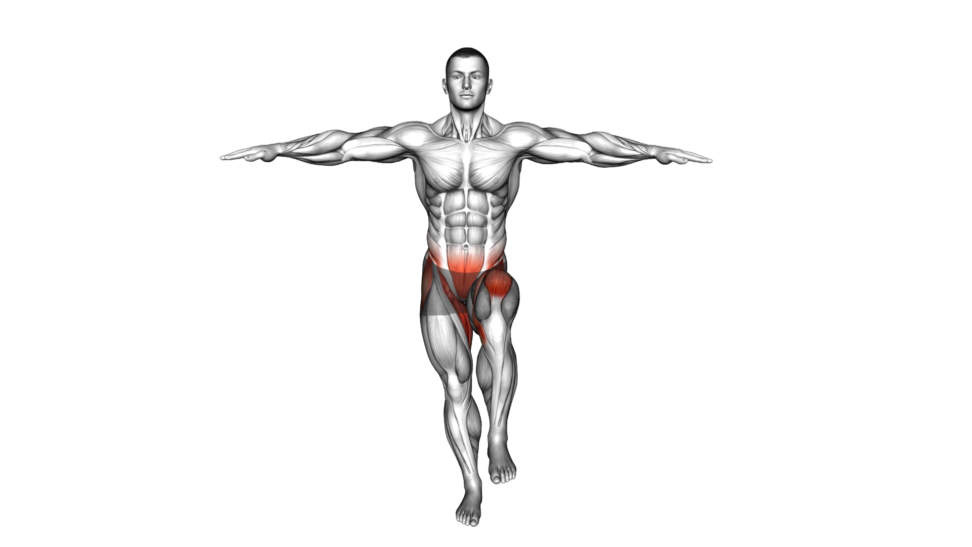 Single Leg Support Balance exercise demonstration