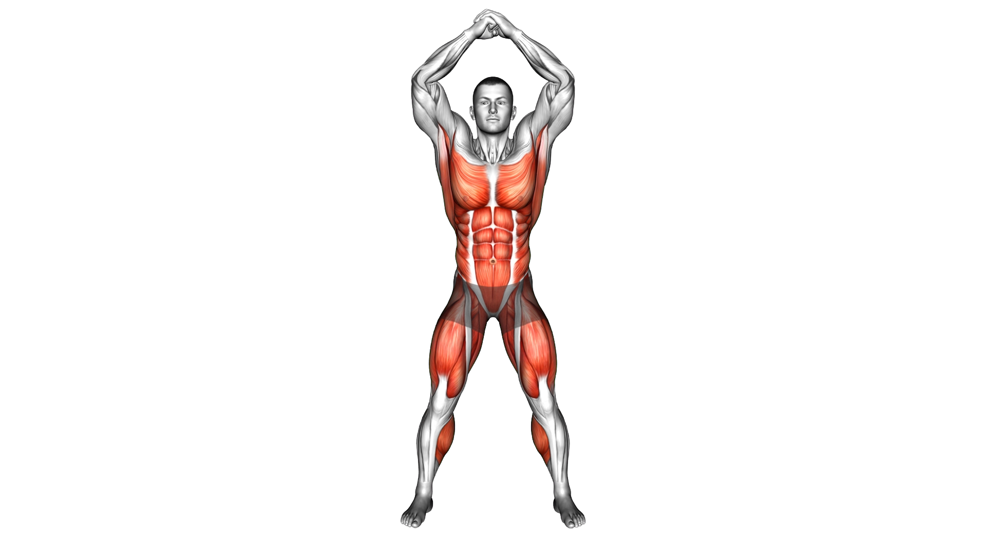 Standing Side Crunch Elbow Drive exercise demonstration