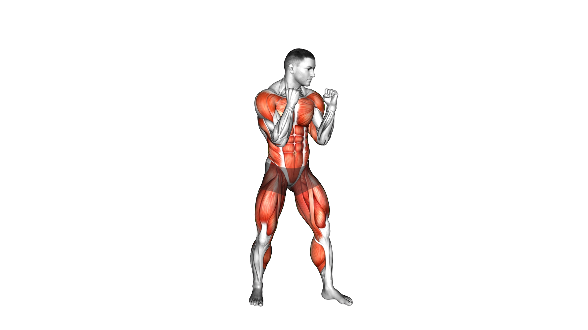 Right Cross Hook Kick (Kickboxing) exercise thumbnail