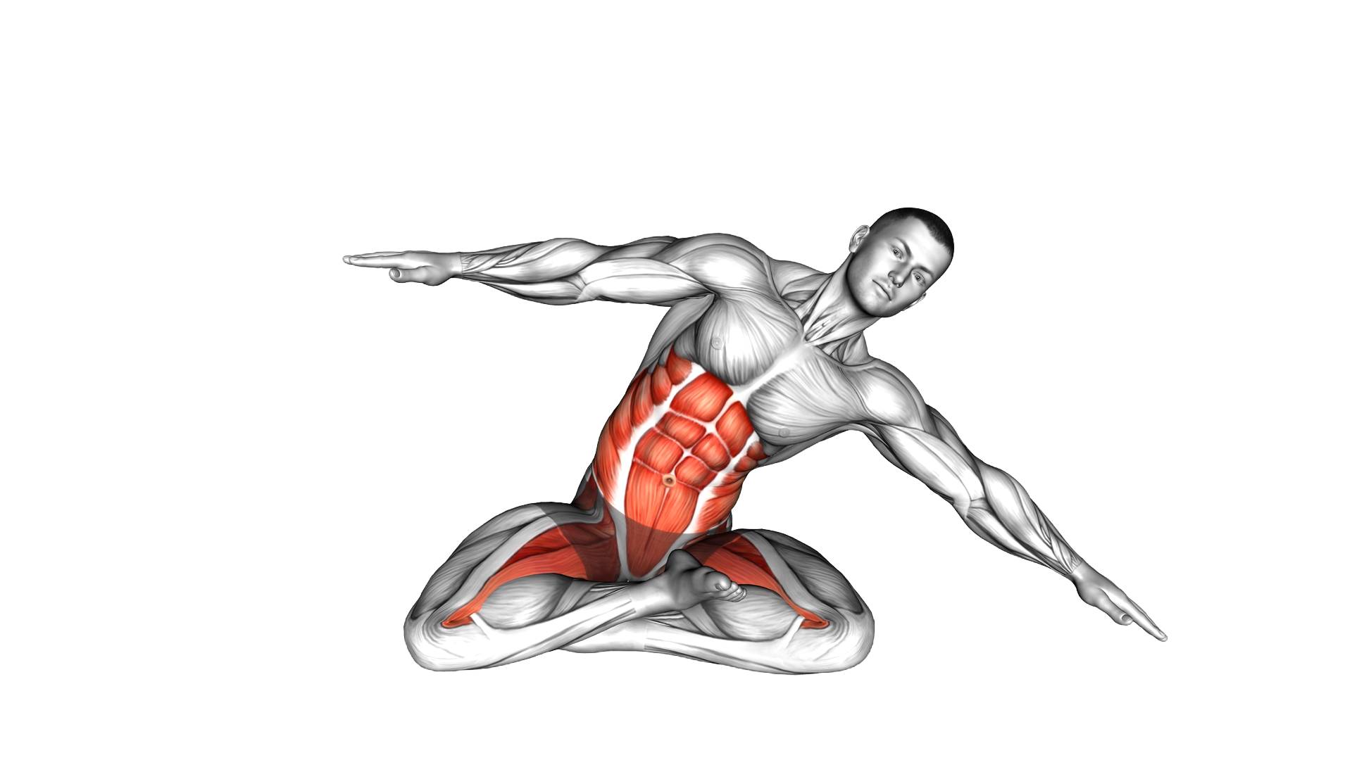 Sitting Lotus Pose Hip Horizontal Rotation Side Be exercise demonstration