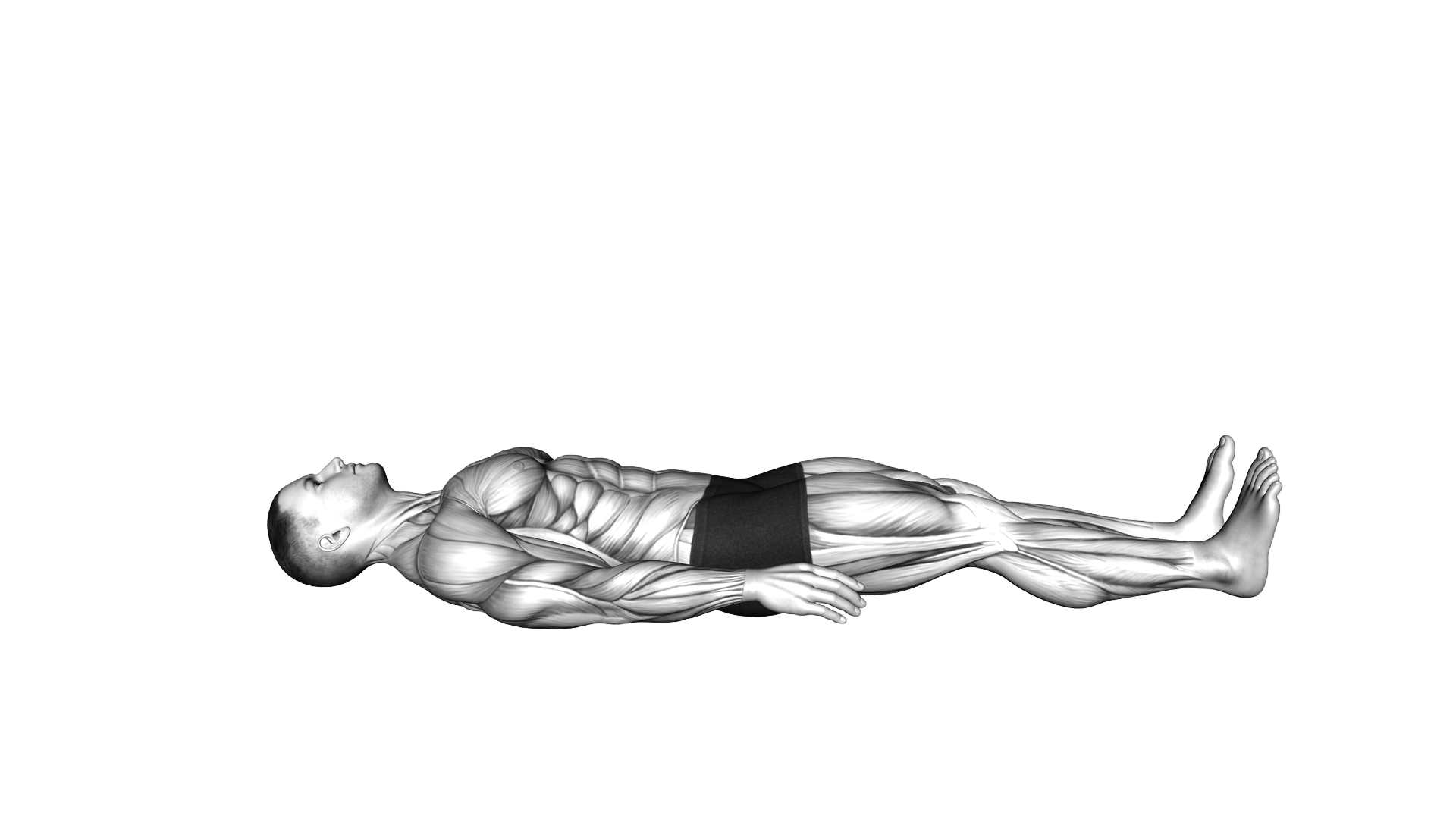 Lying Rest Pose exercise demonstration