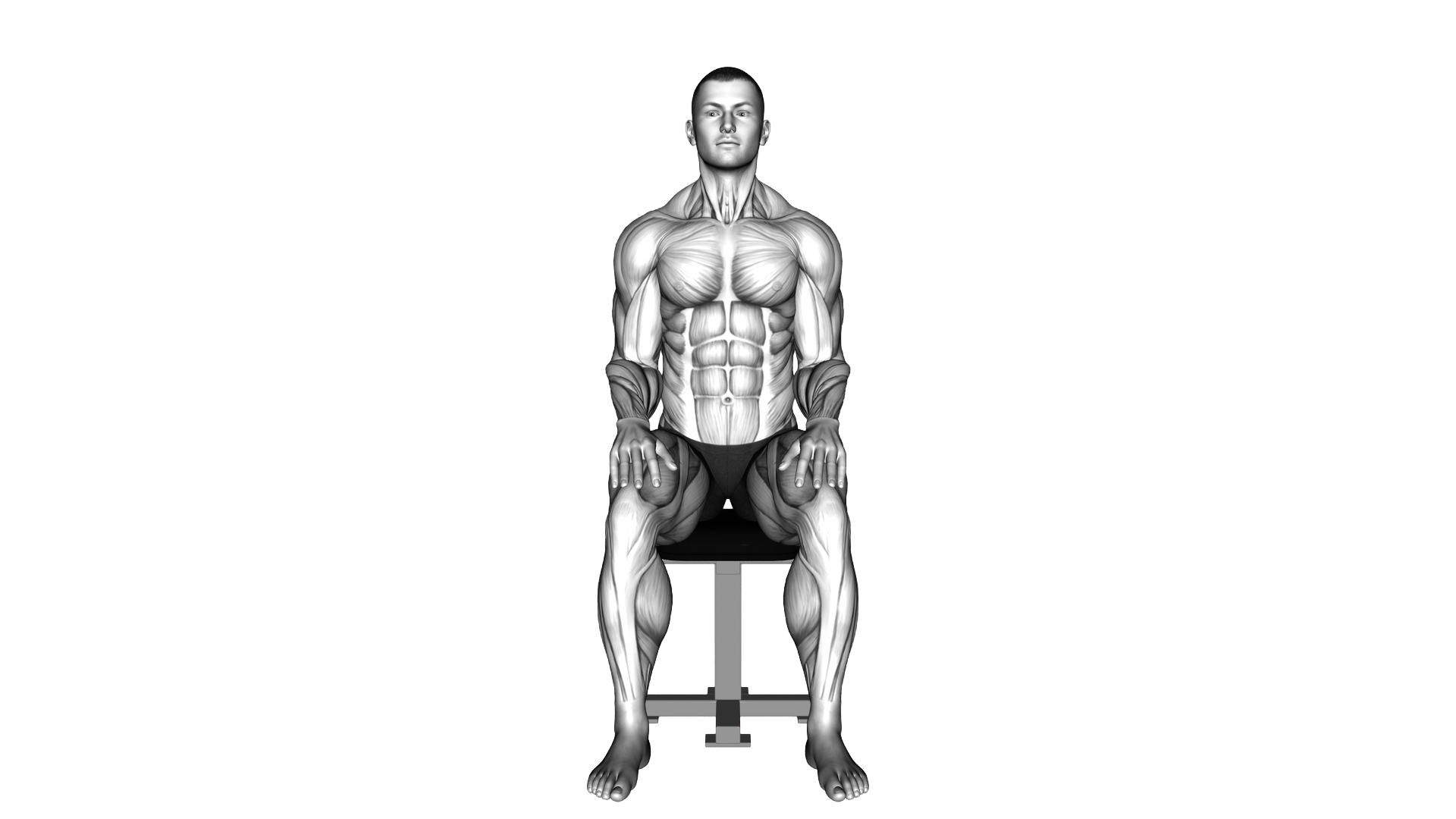 Sitting Rest Pose exercise demonstration