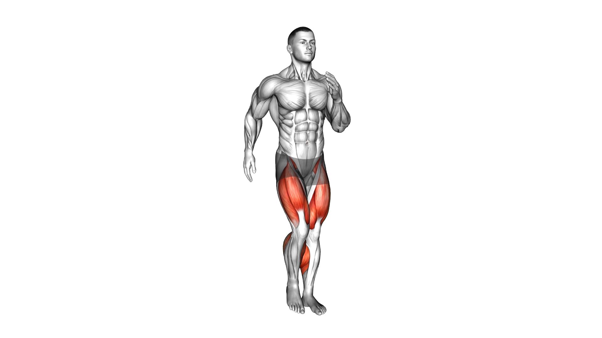 Walking On Spot exercise demonstration