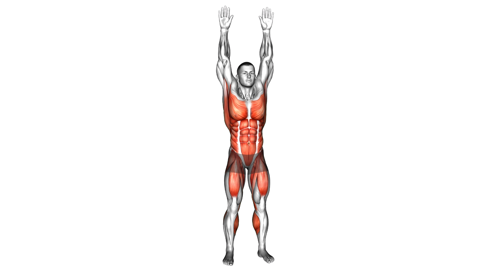 Overhead and Under Knee Clap exercise demonstration
