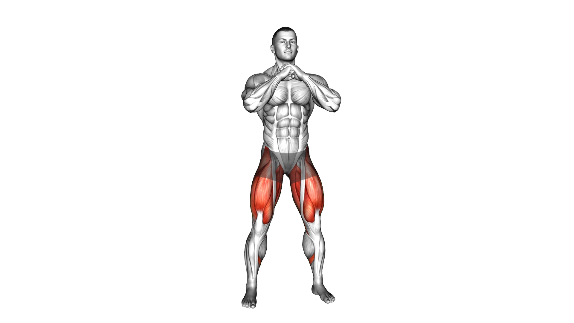 Deep Frog Squat exercise demonstration