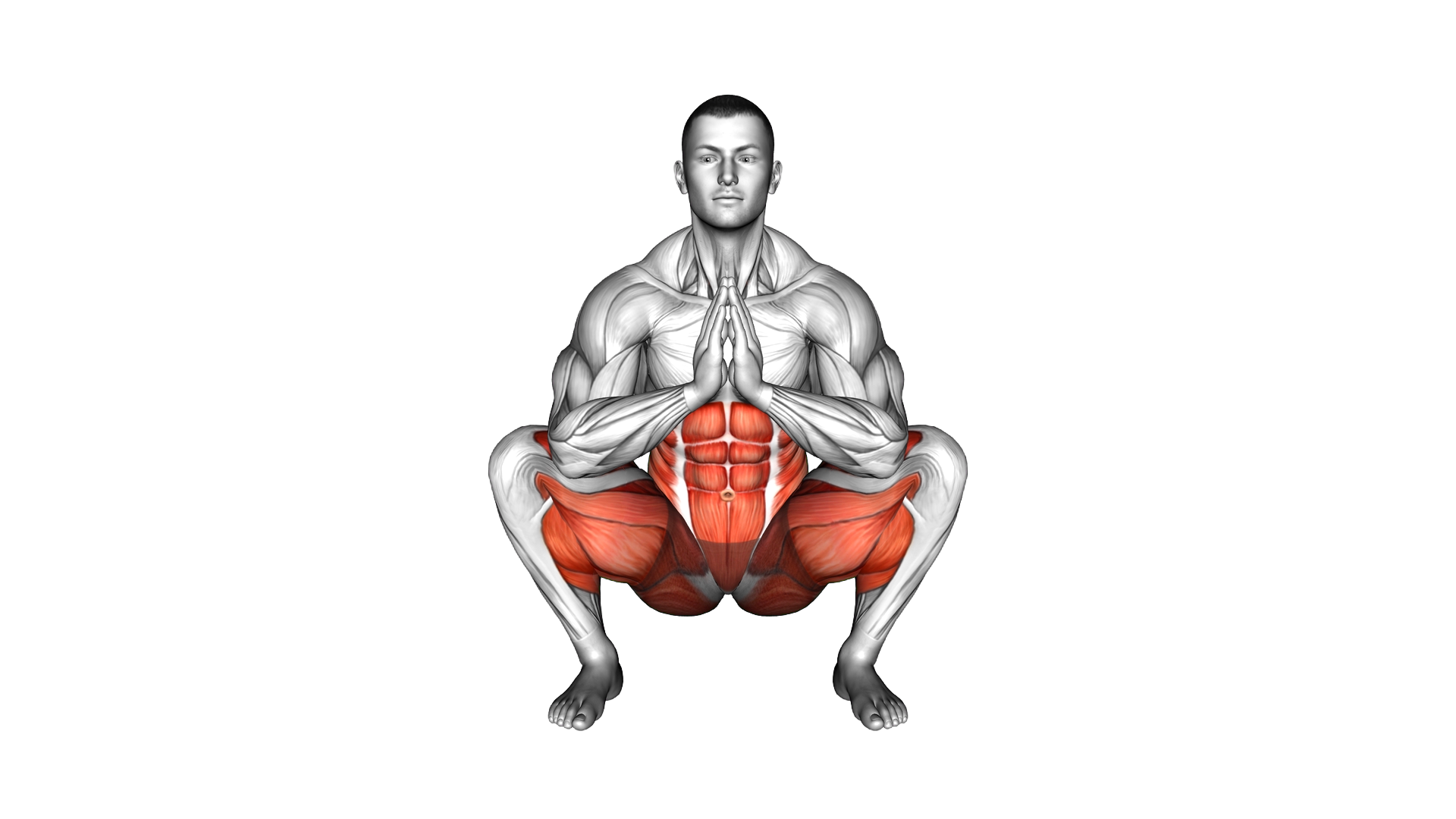Yoga Squat Dives exercise demonstration