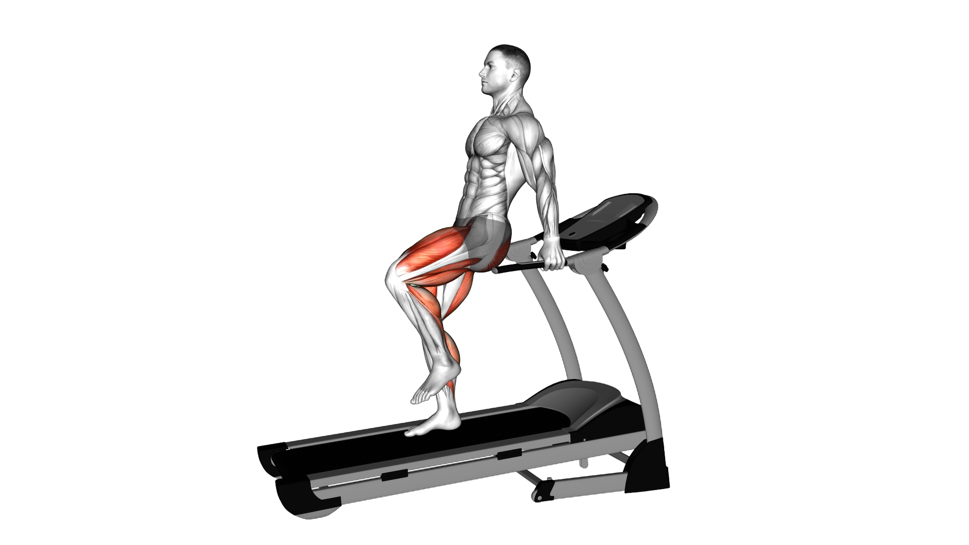 Walking Backward on a Treadmill exercise demonstration