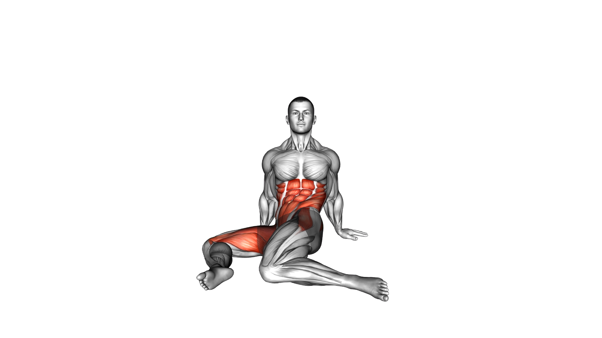90 to 90 (beginner) exercise demonstration