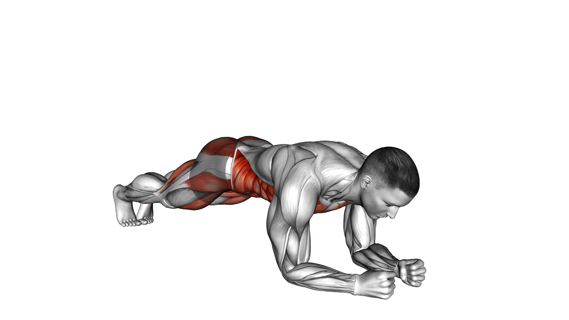 Plank Side Jump exercise demonstration
