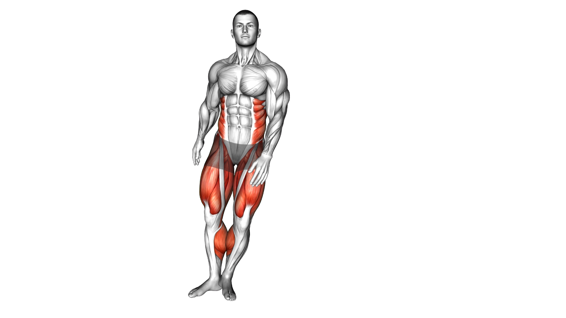 Side Step Walking exercise demonstration