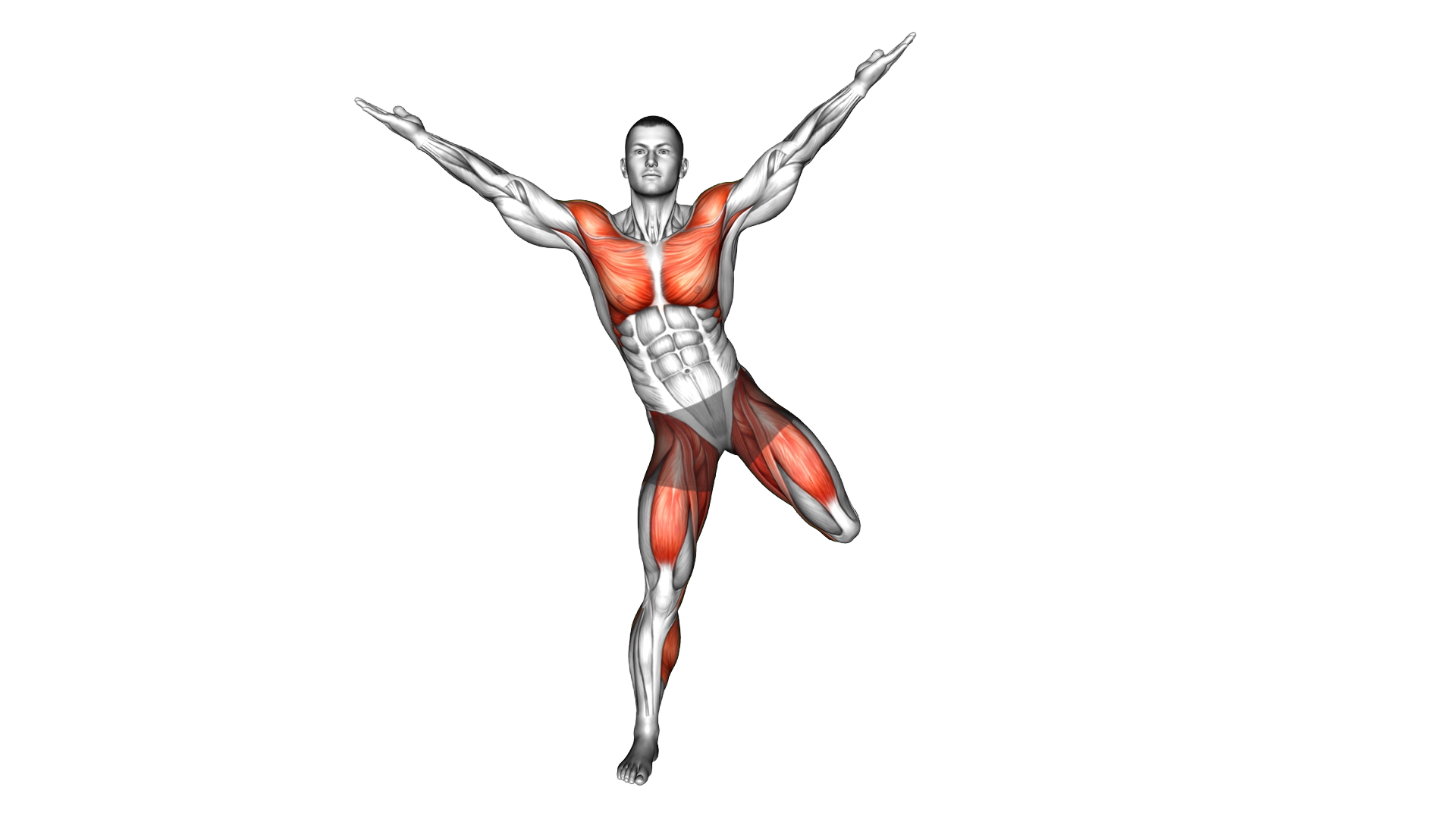 Butt Kick with Shoulder Tap exercise demonstration