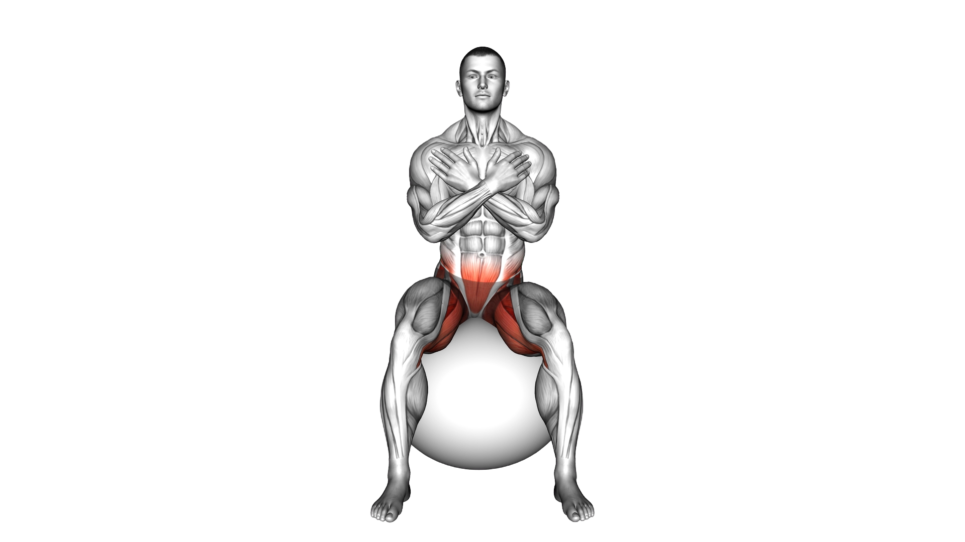 Sitting Side to Side Hip Mobilization on Exercise exercise demonstration