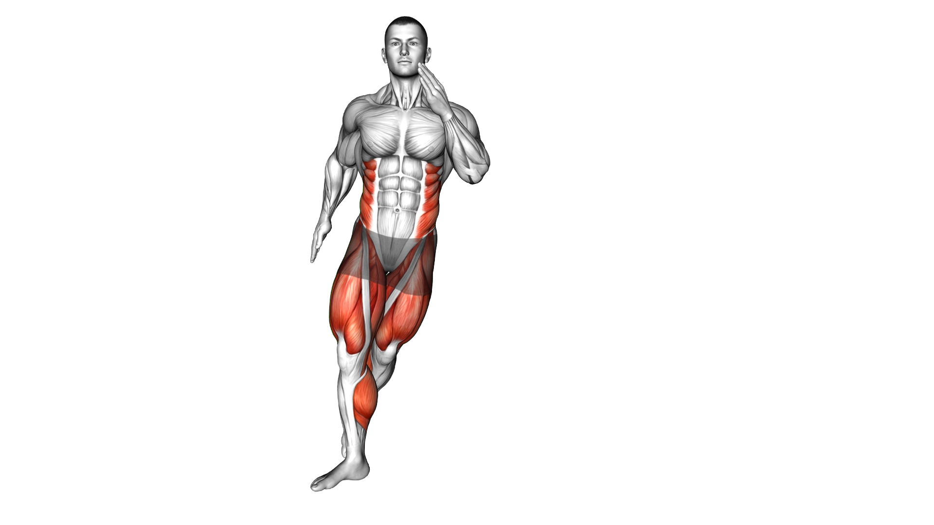 Alternating Side Step Back Toe Tap Walk exercise demonstration