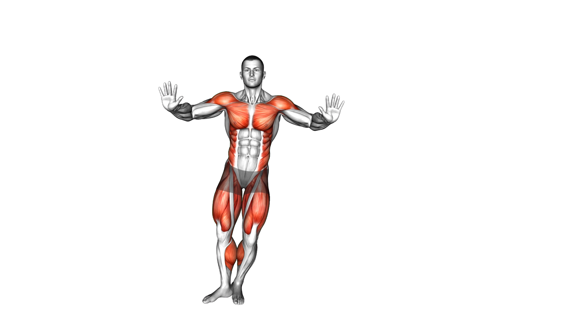 Side Step Rainbow Arms exercise demonstration